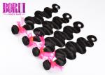 Cambodian Malaysian Human Hair Cuticle Aligned 10A 12A Hair Large Stock