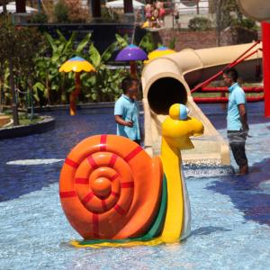 China Water Snail Aqua Play, Spray Water Playground Equipment For 1- 2 Persons factory