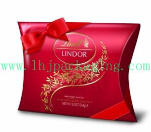 China paper pillow box.luxury pillow box factory