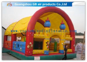 China Donald Duck &amp; Mickey Inflatable Amusement Park For Outdoor Child Games factory