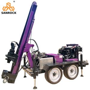 China Water Well Drilling Rig Machine Power 78KW Water Borehole Drilling Equipment Portable Well Drilling Rig factory
