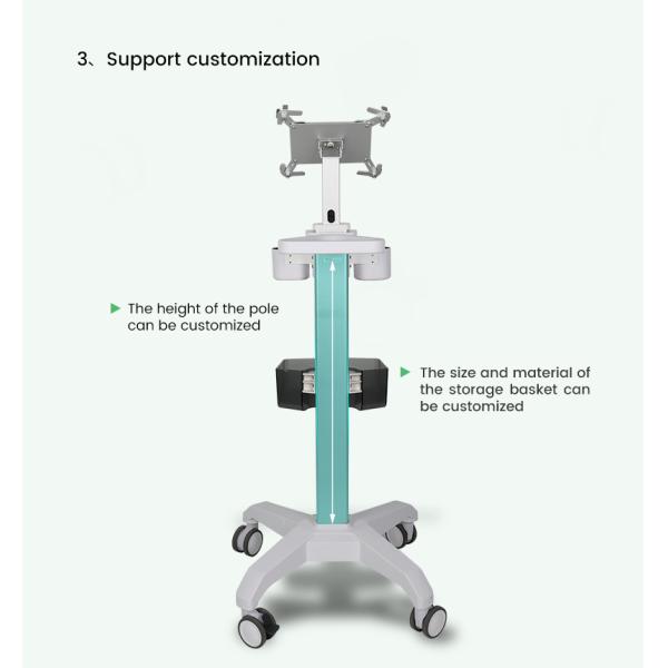 Yonker Medical Trolley Cart Hospital Tablet Medical Trolley Medical Ultrasound Trolley Cart