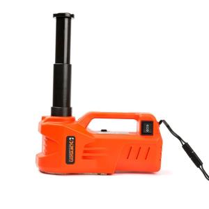 China Dinsen Innovative 3 Ton 12 volt Electric Hydraulic floor Jack + Tire air pump 2 in 1 factory