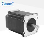 Milling Flat Shaft 2 Phase Stepping Motor NEMA 23 For Packaging Equipment