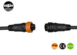 China M19 Auto Electrical Nylon PA66 IP68 Waterproof Cable Connector factory