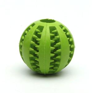 China Non Squeaky Rubber Dog Ball Jumbo Dog Tennis Ball Toy Colored factory