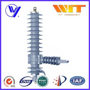 China 39KV - 51KV Ploymer Housed MOA Type Surge Arrester With Anchor Ear factory