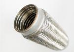 3"X10" SS304 Truck Exhaust Flex Pipe With Interlock Liner