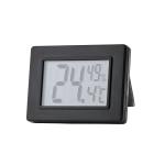 Digital Portable Car Clock Type Indoor Outdoor Thermometer Auto LCD Display