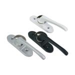 SUS 201 Crescent Lock For Windows , aluminium window sliding lock Powder Spray