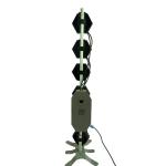 IP20 Rated RGBW DMX 3D Vertical Tube 95 LED Retro Flashing Light for Halloween