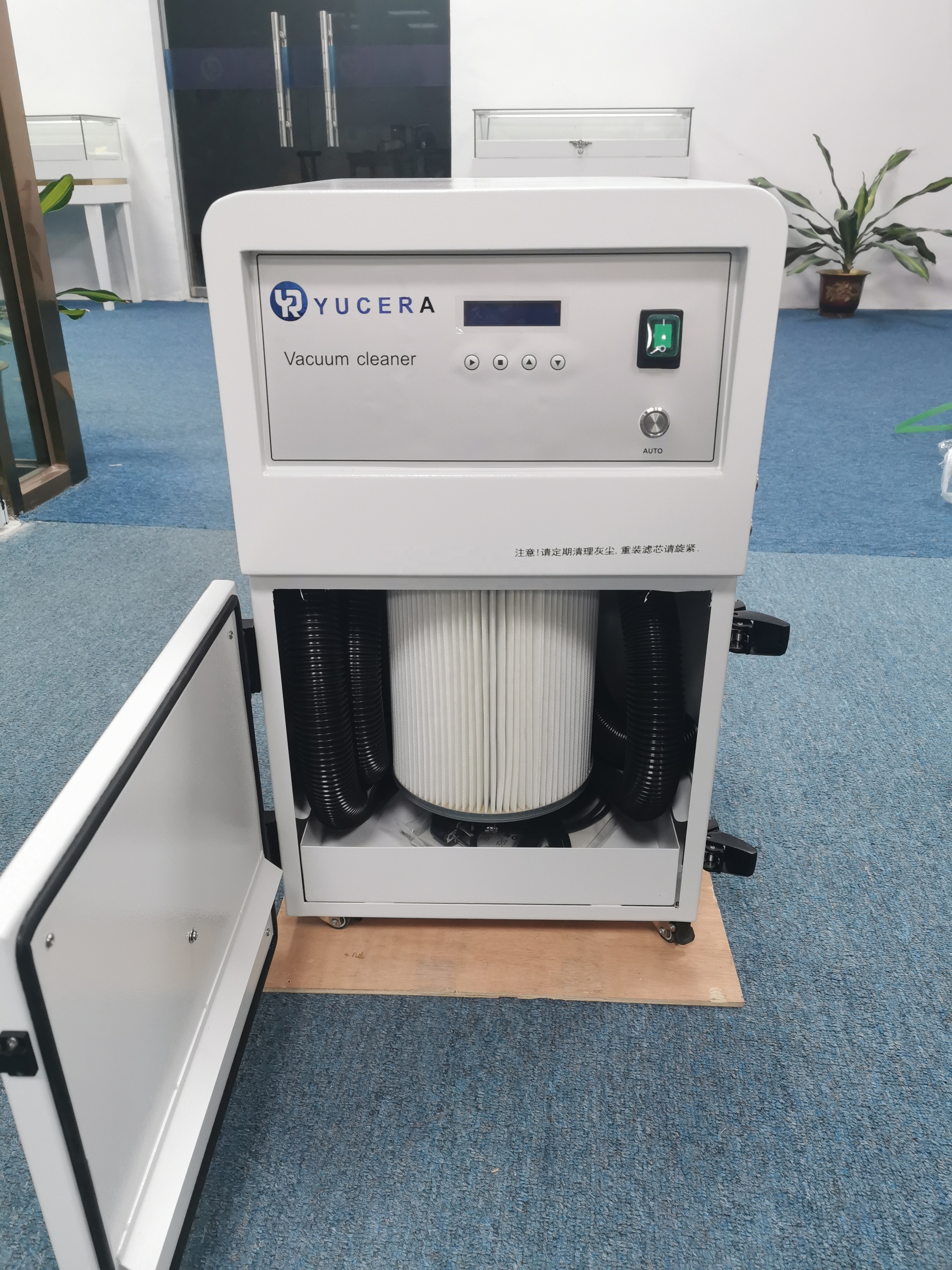 Yucera V5 Dental Lab Dust Collector - High Efficiency Vacuum Dust Extractor -