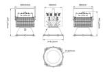 Meanwell Driver Industrial LED High Bay 400 Watt Floodlight Ip65 Outdoor High