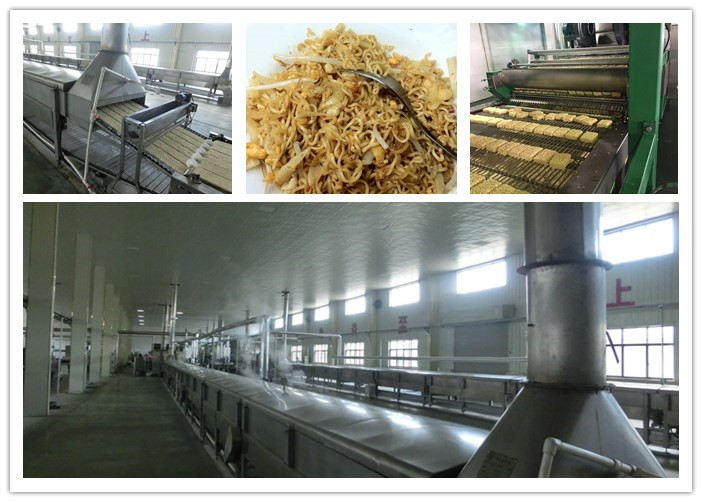 Durable Automatic Noodle Making Machine , Fried Instant Noodle Production Line