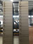 Aluminum Alloy Color Painting 300mm Width Safe Deposit Box for bank with copper