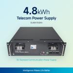 48V100Ah 6000 Cycles LiFePO4 Telecom Back Up Battery For Communication Power