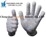 Food Grade 13G Uncoated EN388 Level 5 Cut Proof Gloves