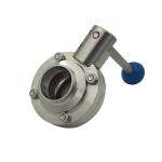 Hygienic Grade Dairy Food Stainless Steel 304 316 Sanitary Welded Manual /TC