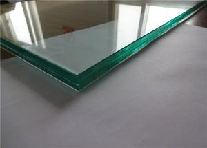 China High Safety Clear PVB Laminated Glass Tempered Flat Laminated Glass For Fence / Balcony factory
