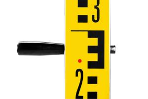 China Digital Telescopic Levelling Staff 3m Manganese Rod High Accuracy factory