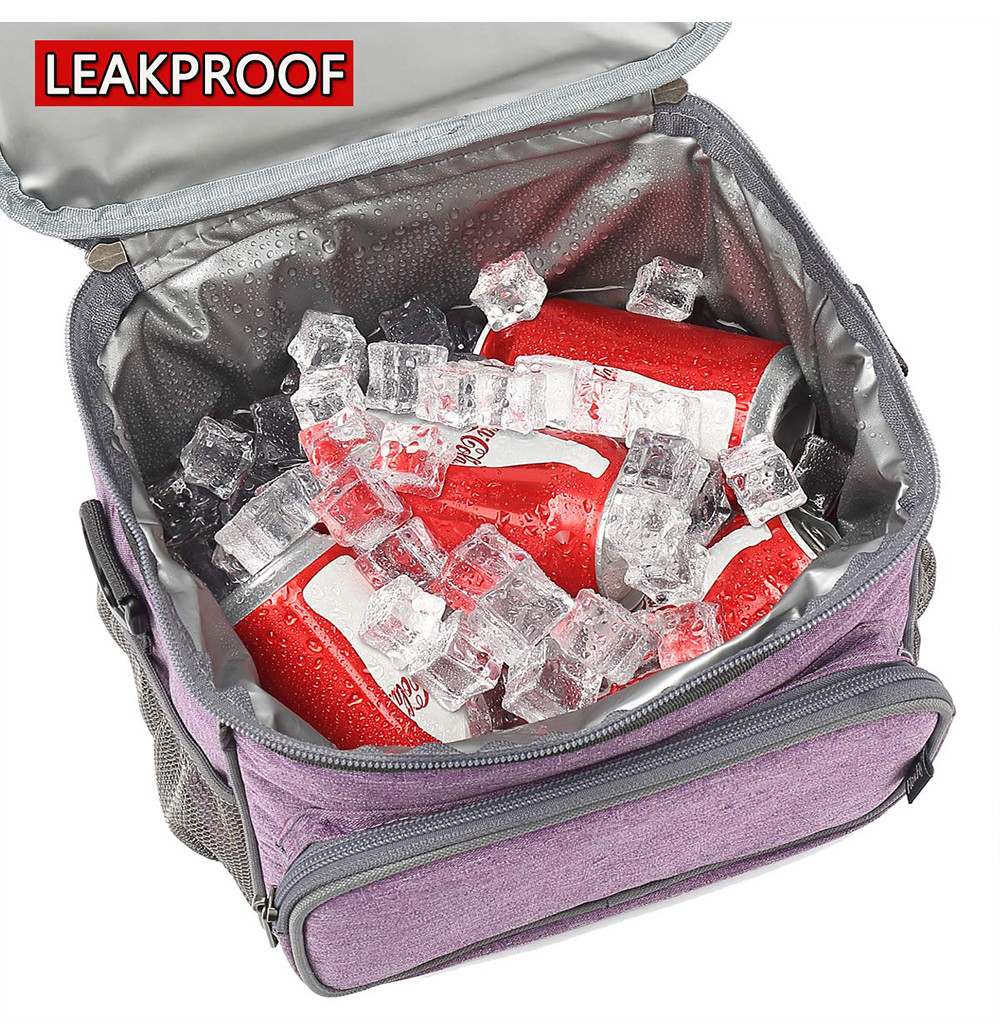 Adult Lunch Box Thermal Cooler Bag Lunch Container for Women Men Work Picnic