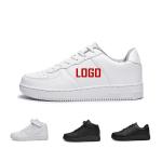 JBMC02 Black PU High Top Sneakers Breathable for Sport