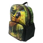 3D animal print pattern 17 inch backpack student personality fashion trend