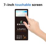 High Storage Capacity 48V LiFePO4 Solar Battery Touchable Screen CE MSDS