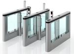 316 Stainless Steel Temp Detector Facial Recognition Turnstile