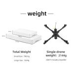 Long Distance 15inch Carbon Fiber Freestyle FPV Racing Drone Kit 1.6W 2W 3W