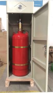 China Cabinet FM200 Fire Suppression System Filling Rate 0.95kg/L factory