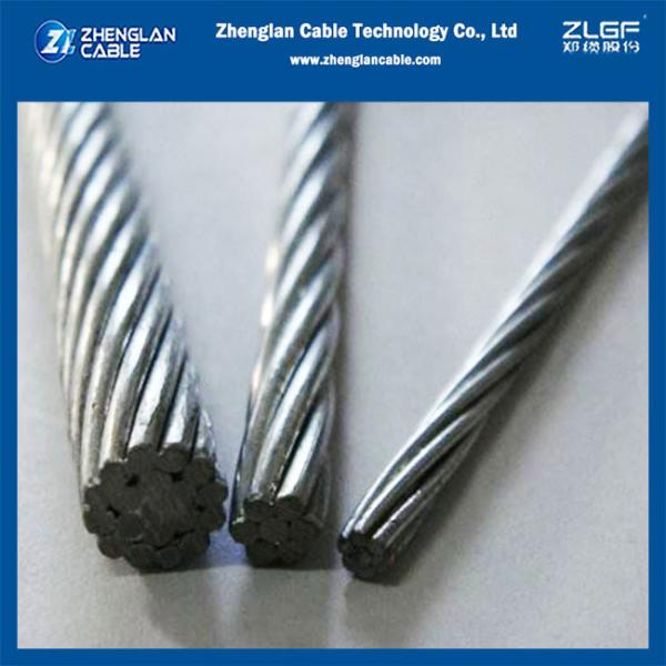 China 7/10SWG Galvanized Steel Conductor BS183 Ground Wire Grade1300 factory