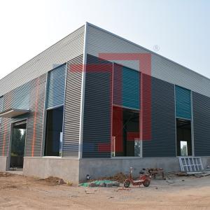 China Industrial shed prefabricated building big steel structure warehouse metal factory building factory