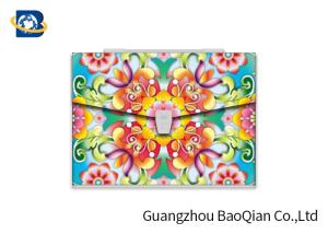 China Customized 3D Lenticular Printing Service Plastic Folder Dividers Eco - Friendly Material factory