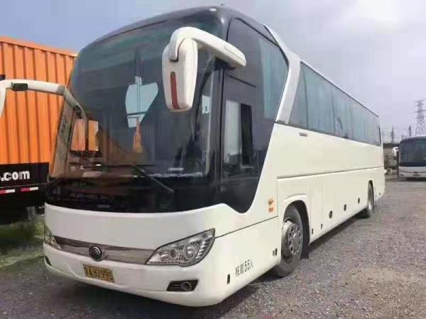 Yutong 6122 Series 55 Seats Second Hand Coach Bus Diesel LHD 2017 Year White