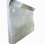 Multi Layers Wood Sunglasses Display Rack , White Eyeglass Frame Display Stand