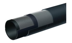 China 85bar Industrial Vacuum Hose with Cam and Groove or Flange Connection factory