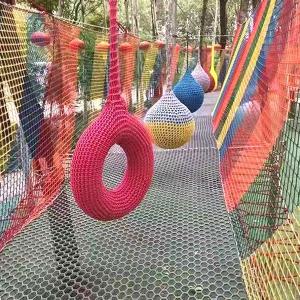 China Outdoor Sports Large Climbing Net Children Playground Climbing Safety Net factory