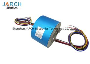China Through Bore Electrical Slip Ring For Heating Roller Machinery , 2 Circiuts 50A factory