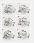Manufacture Stainless Steel 304 Glass Door Knob Handle for Bathroom Shower Door