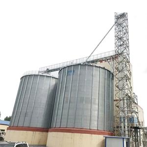China 4000 tons per silo STR 4000T flat bottom grain storage steel silo suitable for 45 KG factory