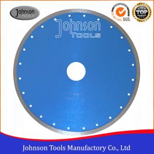 China OEM Ceramic Tile Saw Blades 350mm Diamond Sintered Continuous Rim Saw Blade factory