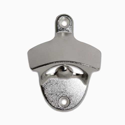 Unique Design Die Casting Zinc Alloy Blank Silver Plating Blank Engrave Logo Bar Horse Wall-mounted Beer Bottle Opener