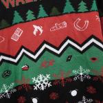 Fashion Christmas Ugly Sweater Snowflake Pullover Apparel Winter