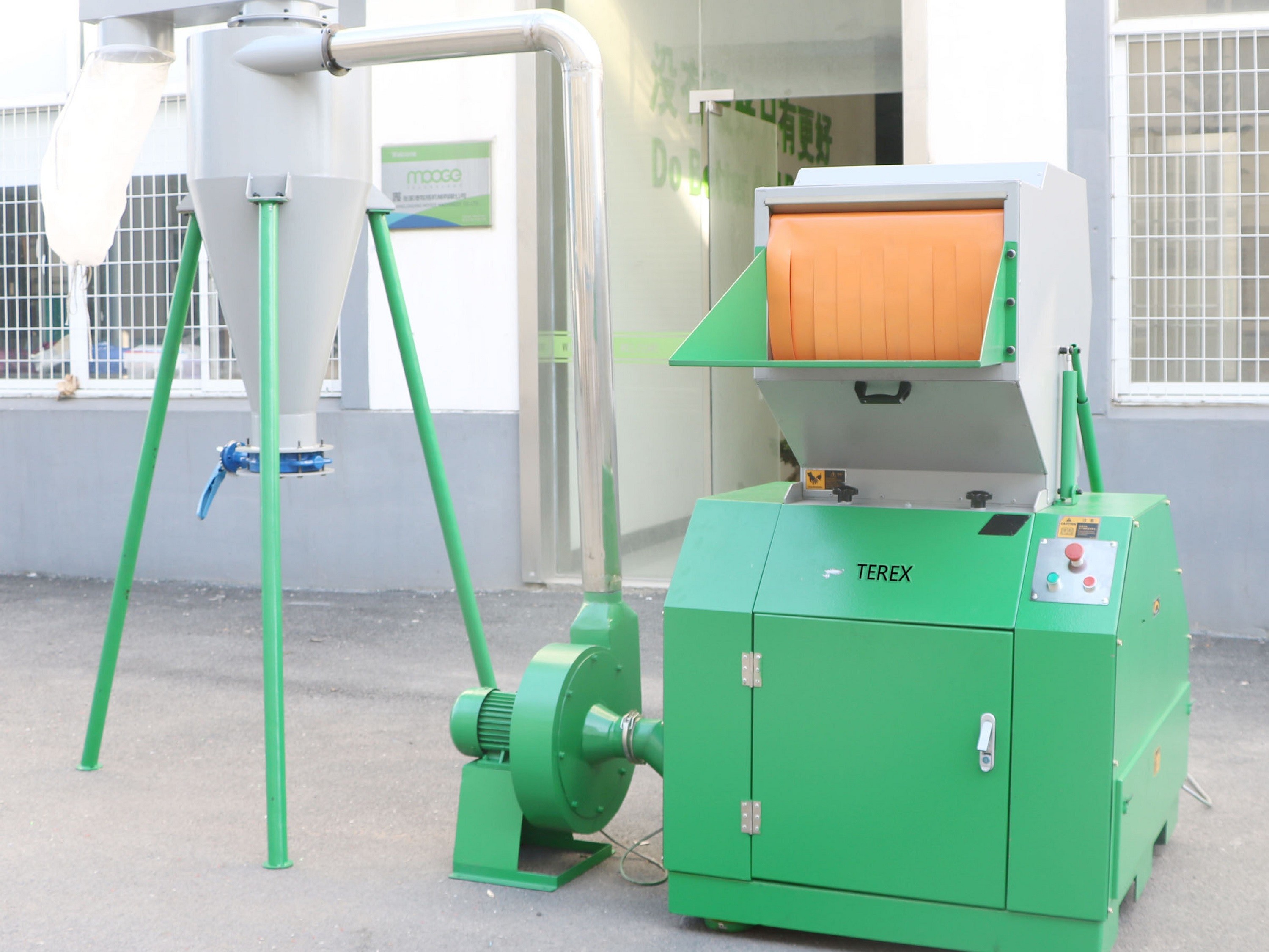 High Capacity Waste Pp Film Pe Plastic Strand Cooling Pelleting Line
