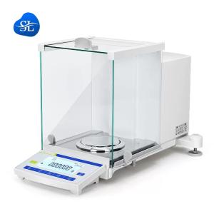 High Precision Electronic Balance Scale with Linear Error ±0.1mg and Accuracy 0