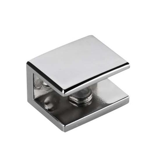 Fixed Glass Holder YS-041 Zinc Alloy, for glass 10-12mm, finishing chrome or