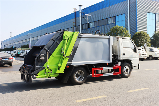 Customized New Brand Cheapest Price JMC Truck 4x2 7CBM 9 CBM Compactor Garbage Truck With High Quality