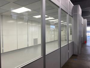 Lab / Laboratory Modular Clean Room Laminar or Mixed Airflow 10-15 Air Exchange Rate