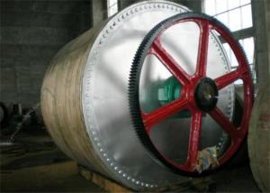 China Diameter 7315mm Paper Machine Dryer Cylinder , High Speed Paper Machine Dryer Section For The Packing Paper Machine Line factory